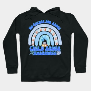 No-Excuse For Abuse Child Abuse Month Hoodie